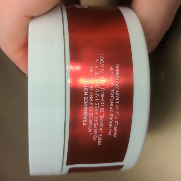 NEW Bath & Body Works Japanese Cherry Blossom Whipped Body Butter 6.5 oz - Picture 3 of 4